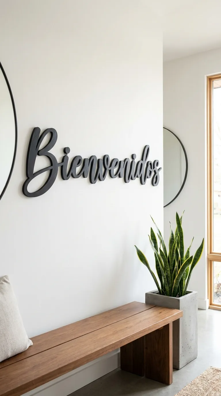 Rótulo de Bienvenida y Nombre de Finca