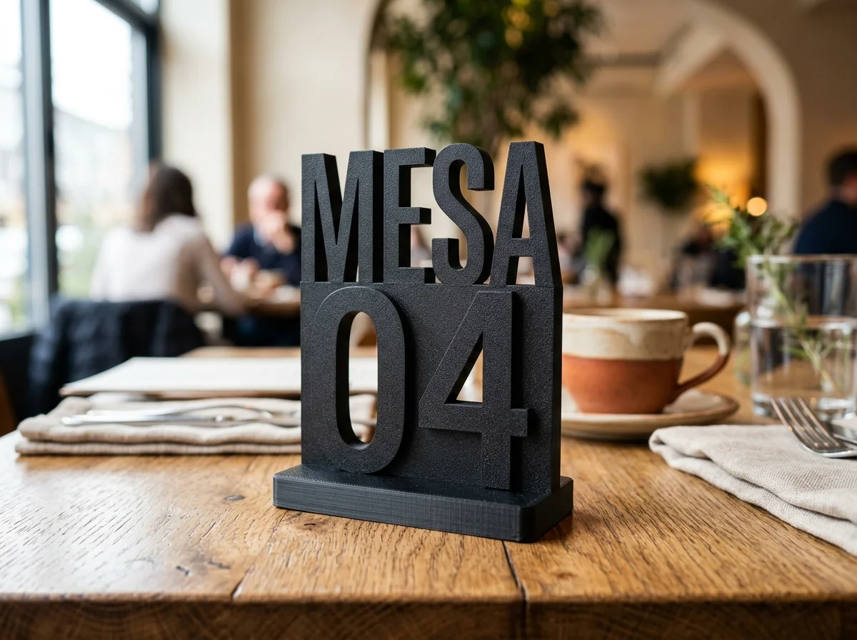 Numerador de Mesa 3D MESA 04